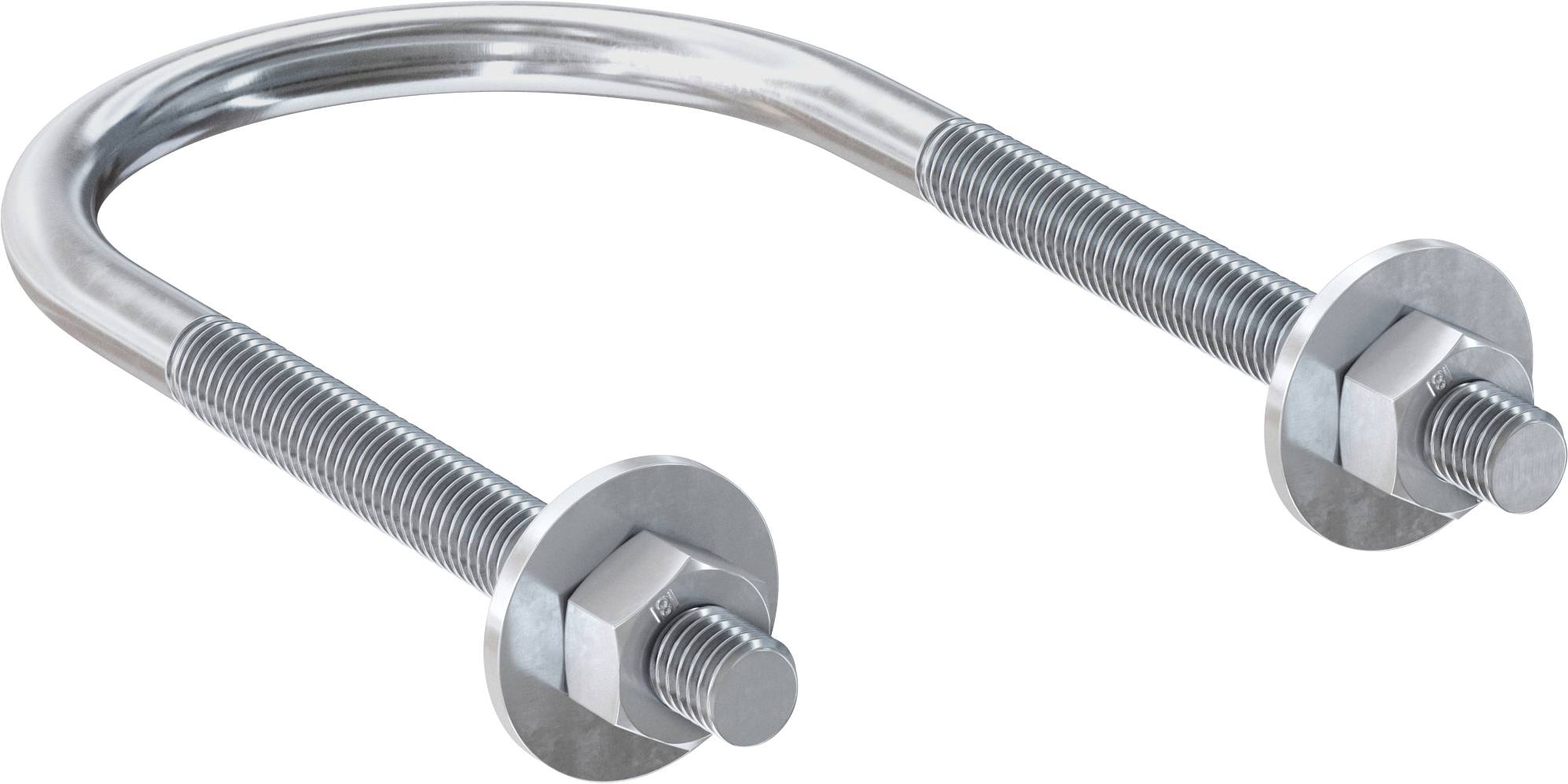 Fischer 574894  ronde stalen beugel ETR-L 324 380 mm 2 stuk(s)