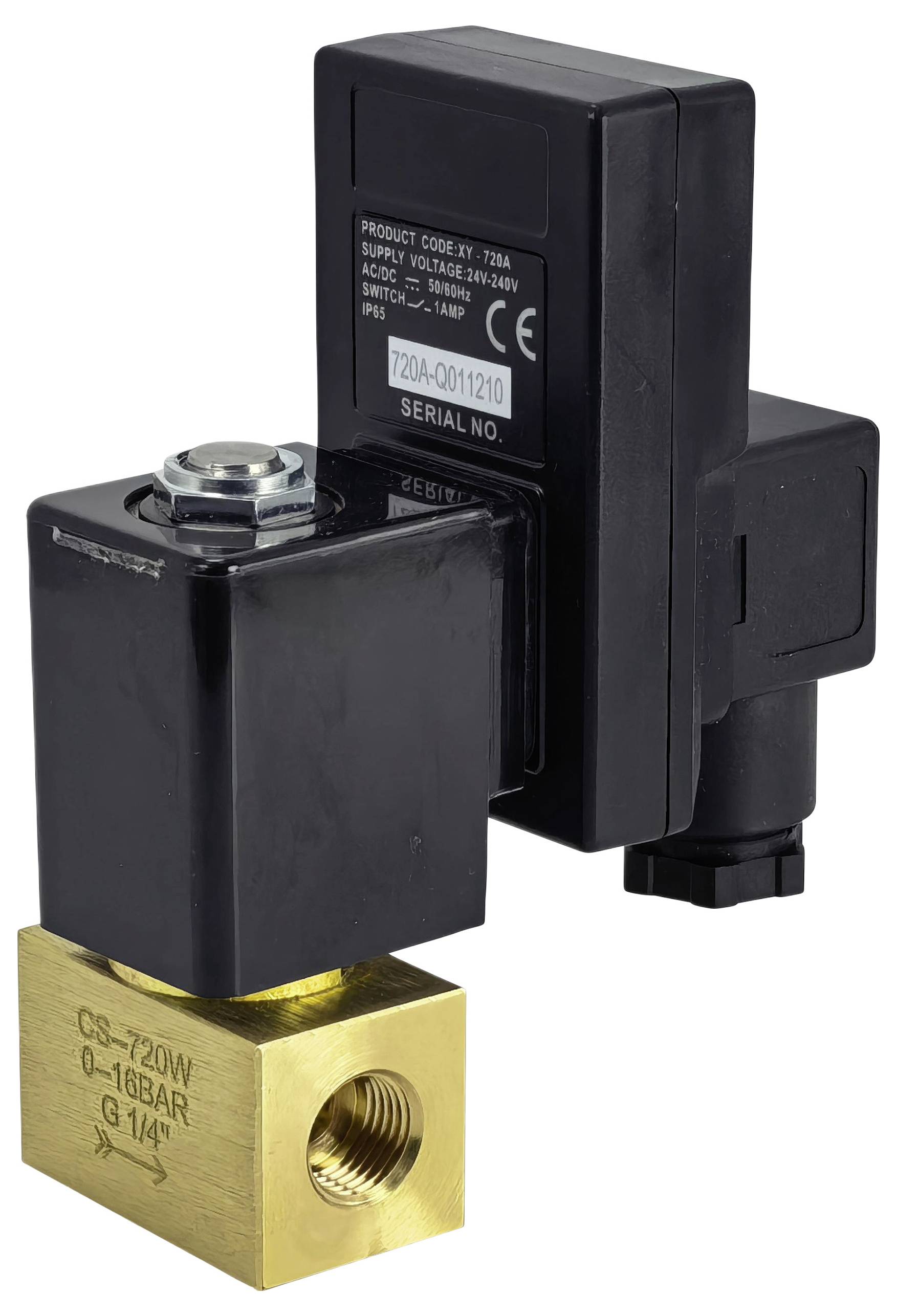 TRU COMPONENTS priamo riadený ventil TC-14215384 TC-NT-720C-A-01/24VDC 24 V/DC G 1/8 1 ks-2