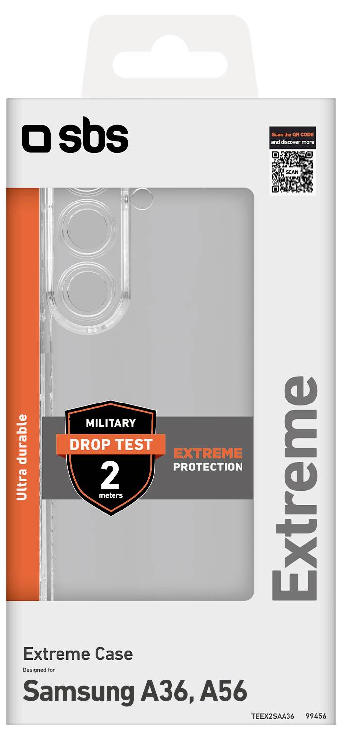 sbs mobile Cover Samsung Galaxy A36, Galaxy A56 priehľadná-1