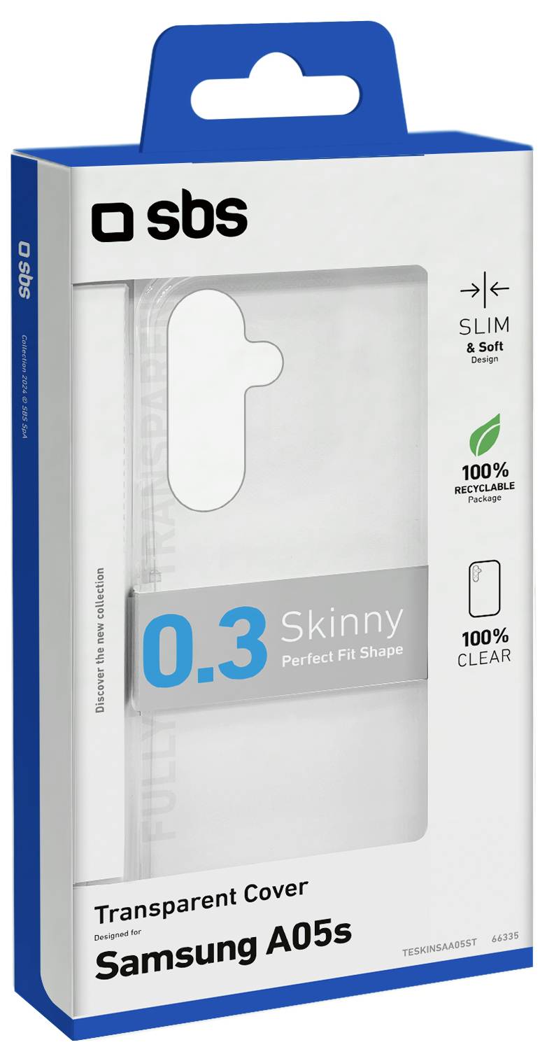 sbs mobile Cover Samsung Galaxy A05s priehľadná-1