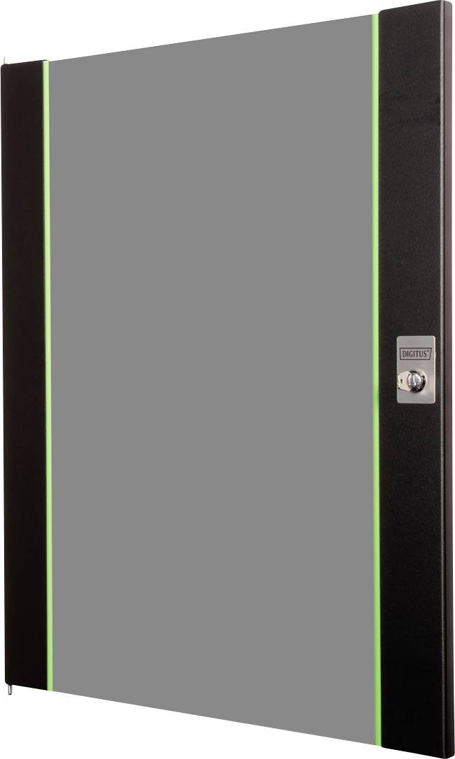 Digitus DN-19 D-16-U-SW 19 inch Doorkijkdeur voor patchkast 16 HE Zwart