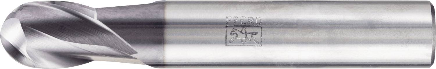 PFERD TOOLS 23000106 Frees, volledige radius Hardmetaal Lengte 73 mm Werklengte 16 mm Schachtdiameter 12 mm