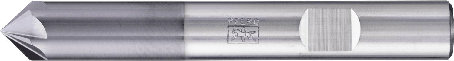 PFERD TOOLS 23000122 Ontbraamfrees Hardmetaal Lengte 72 mm Werklengte 5 mm Schachtdiameter 10 mm