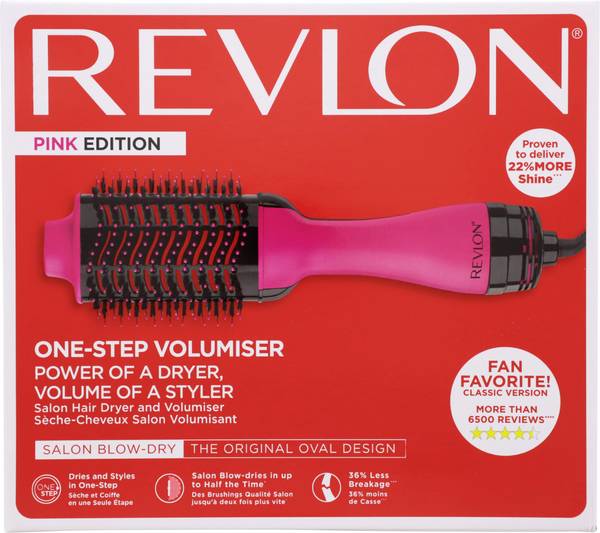 Revlon RVDR5222PE vlasová kefa ružová