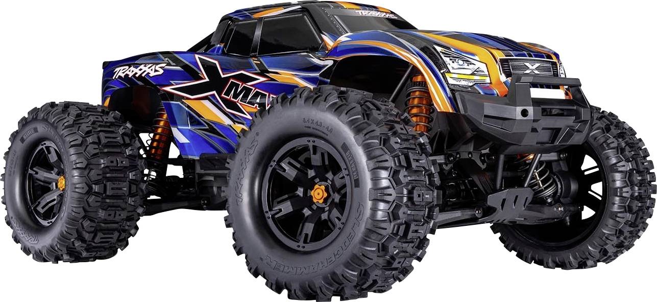 Traxxas X-Maxx Oranje Brushless RC auto Elektro Monstertruck 4WD RTR 2,4 GHz