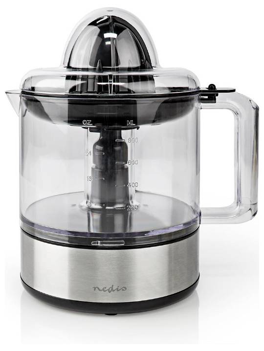 Nedis Spremiagrumi KAJC110CBK 30 W Nero, Argento