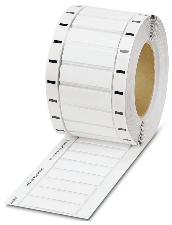 Phoenix Contact 0801026 WMS-2 HF 9,5 (30X16)RL Krimpkousmarkering Markeringsvlak: 30 x 16 mm Wit Aantal markeringen: 1000 1 stuk(s)