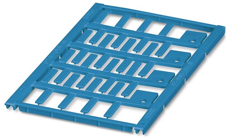 Phoenix Contact 0821030 UC-WMT (15X4) BU Kabelmarkering Montagemethode: Inschuiven Blauw Aantal markeringen: 32 10 stuk(s)