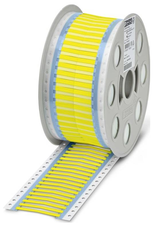 Phoenix Contact 1019184 WMS 3,2 (30X5)RXL YE Krimpkousmarkering Markeringsvlak: 30 x 5 mm Geel Aantal markeringen: 5000 1 stuk(s)