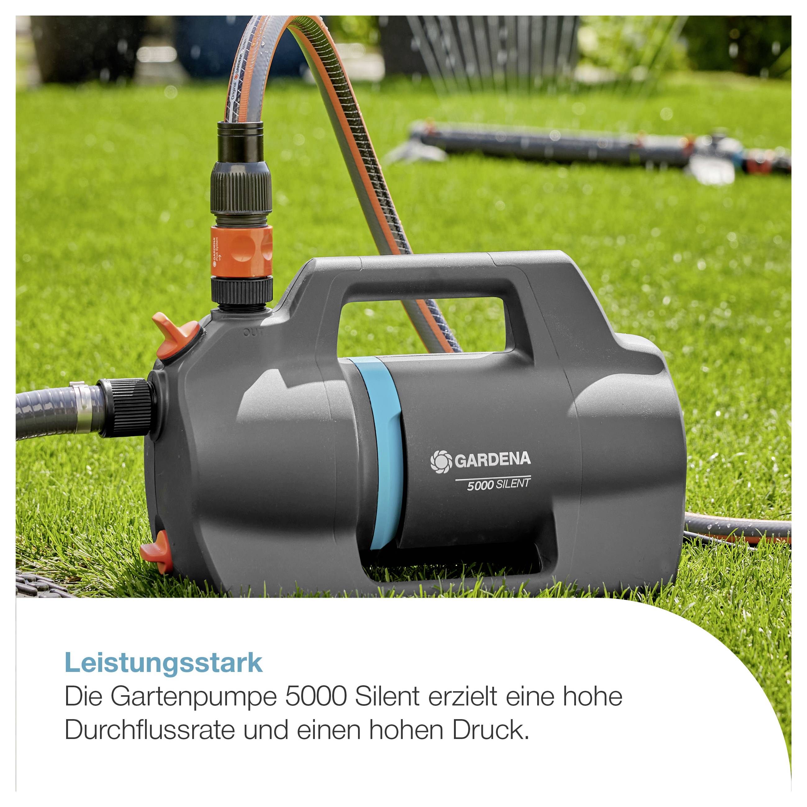 GARDENA Gartenpumpe 5000 Silent záhradné čerpadlo 5.100 l/h 37 m-1
