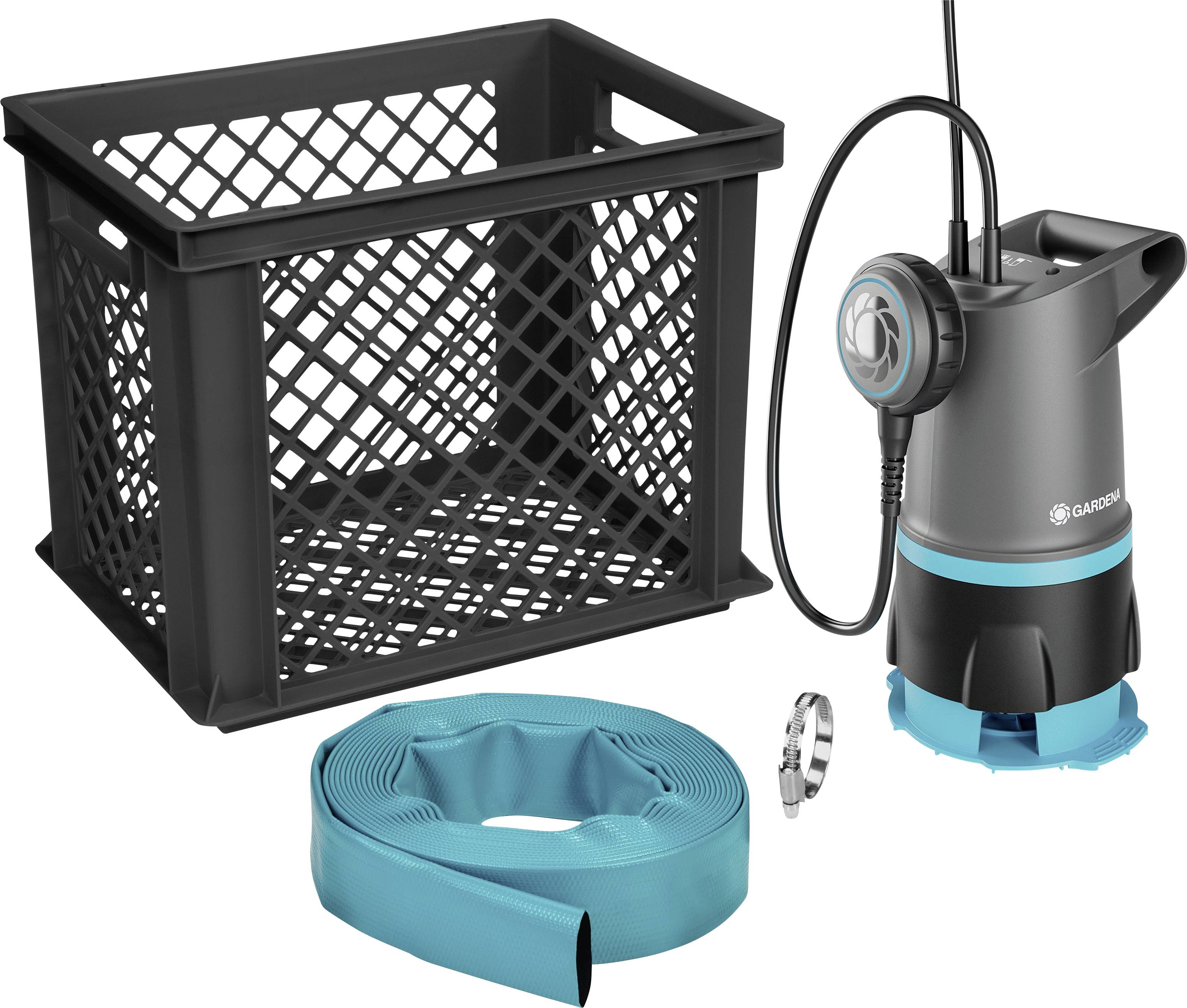 GARDENA Hochwasser-Set 20000 BASIC Pompe submersible pour eaux chargées 20000 l/h 7 m