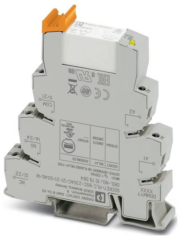Phoenix Contact PLC-RSC-230AC/21-21/SO46/HI Relé modul 2 prepínacie Piece 10 ks