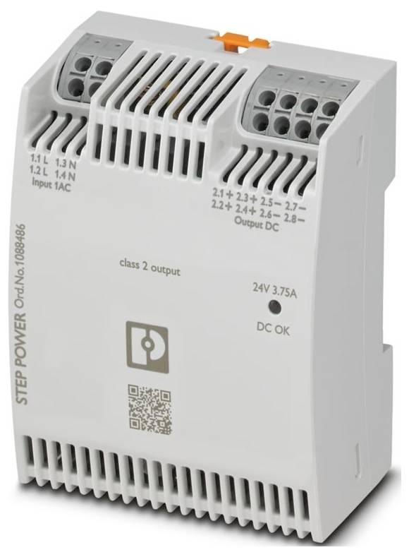 Phoenix Contact STEP3-PS/1AC/24DC/3.75/PT/FL napájanie, 24 V/DC, 3.75 A-0