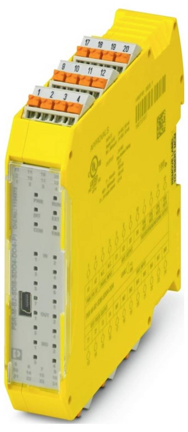 Phoenix Contact PSR-M-B2-SDI8-SDO4-DO4-PI 1104975 Bezpečnostný modul 24 V/DC