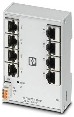 Phoenix Contact FL SWITCH 2008F priemyselný ethernetový switch  10 / 100 MBit/s