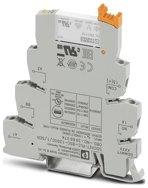 Phoenix Contact PLC-RSC-230UC/ 1AU/SEN/SO46 Relaismodule 1x NO 10 stuk(s)