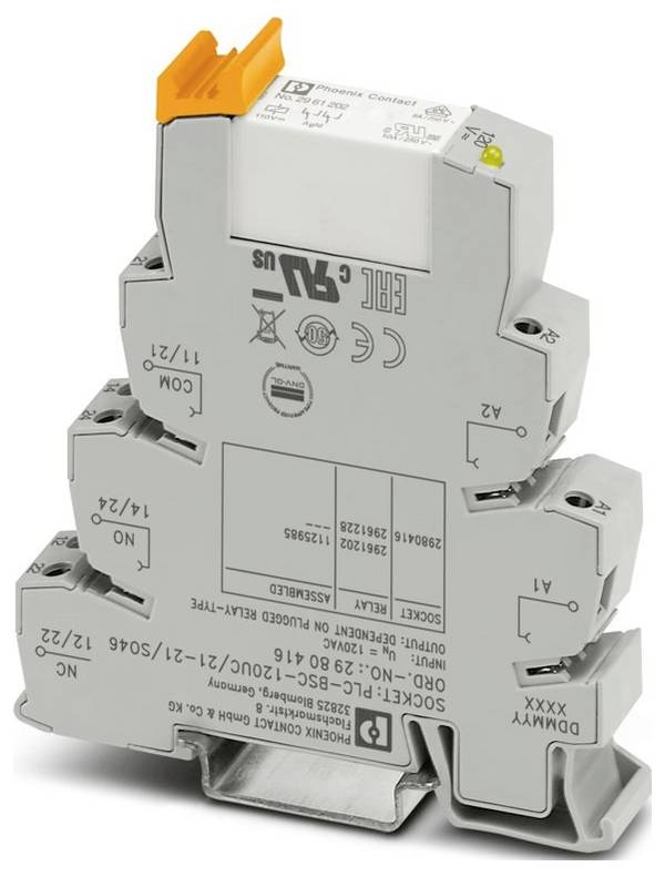 Phoenix Contact PLC-RSC-120UC/21-21/SO46 Relé modul 2 prepínacie 10 ks