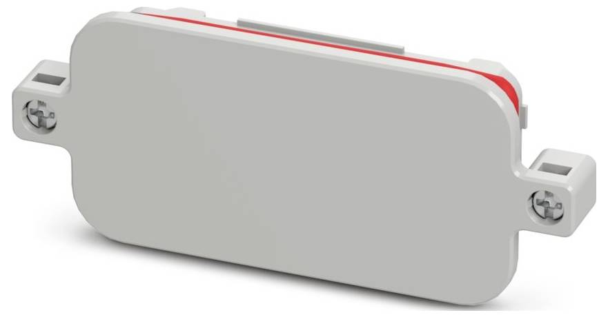 Phoenix Contact ECS-P-64X80-S-UV-B GY 1186435 Frontplaat 97 x 15 x 42 Grijs (RAL 7042) 10 stuk(s)