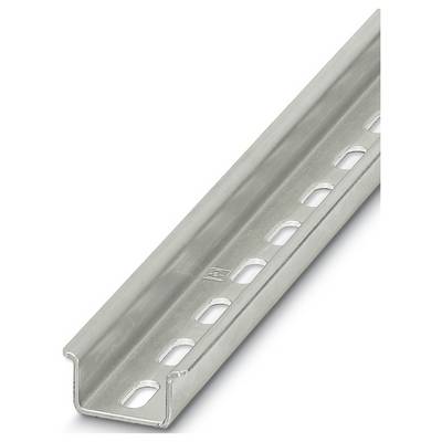 Phoenix Contact NS 35/15 BLK PERF 2000MM-VPE 10 N/A s otvormi ocel 2000 mm 10 ks Piece-0