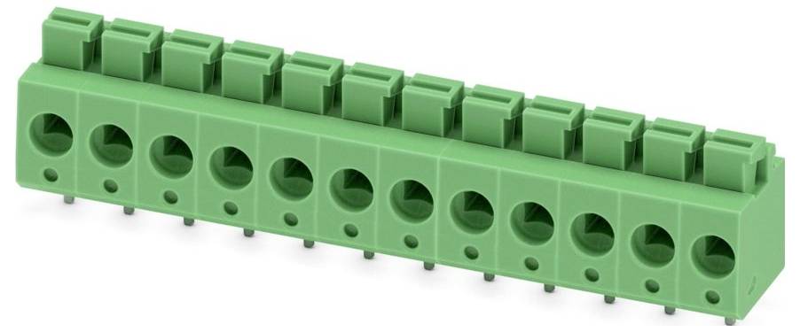 Phoenix Contact 1792960 Printplaatklem 2.5 mm&sup2; Aantal polen 12 Groen 50 stuk(s) Carton