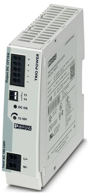 Phoenix Contact TRIO-PS-2G/1AC/12DC/10 napájanie, 12 V/DC, 10 A, 254.7 VA-0