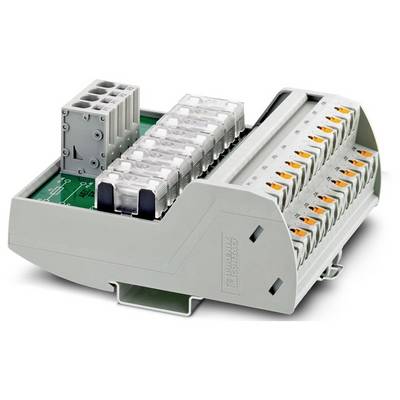 Elektrický svorkovací blok s viacerými označenými prípojnými bodmi a priehľadnými krytmi, navrhnutý na organizovanie a zabezpečenie elektroinštalácie.