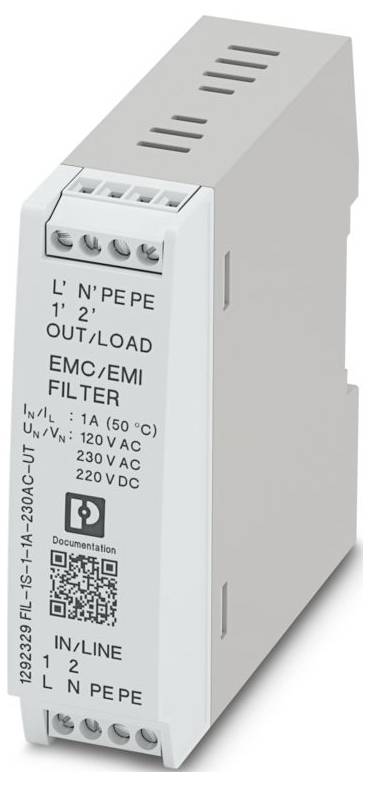 Phoenix Contact FIL-1S-1-1A-230AC-UT EMC filter 1 A 1 ks Piece