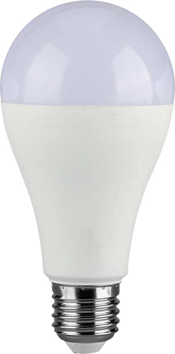 V-TAC 214457 LED  En.trieda 2021 F (A - G) E27 klasická žiarovka 17 W = 110 W prírodná biela (Ø x v) 65 mm x 134 mm  1 ks