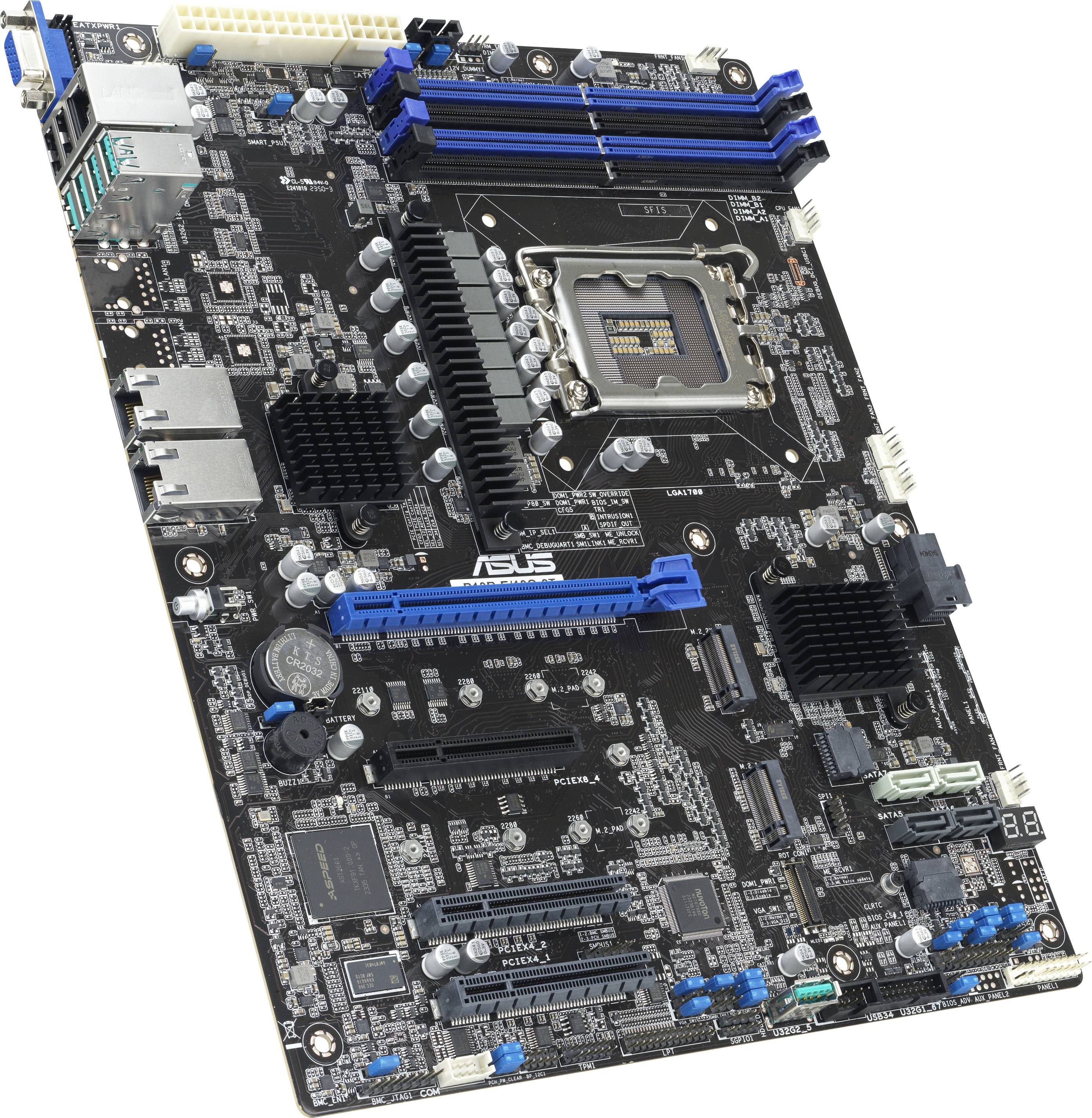 Asus ASUS P13R-E/10G-2T (1700) (D) V2 Scheda madre con CPU Fattore di forma (dettagli) ATX