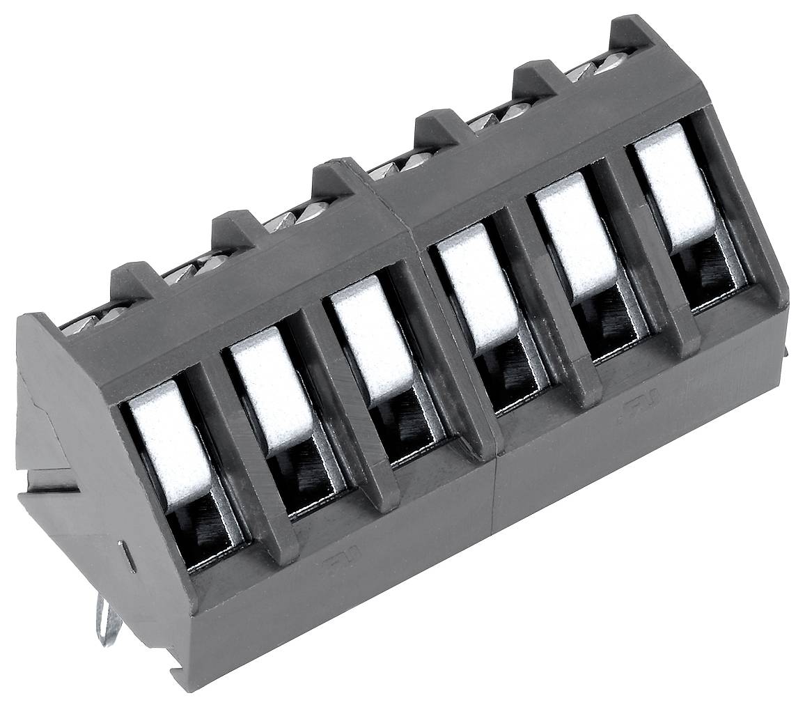 PTR Hartmann 50300100041D Printklem 1.5 mm&sup2; Aantal polen 10 Grijs 1 stuk(s)