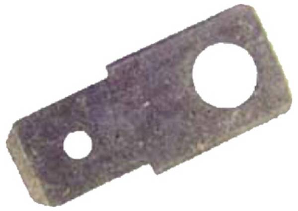 Intercable 181918 faston konektor pocínovaný Šírka zástrčky: 6.3 mm Hrúbka konektora: 0.8 mm neizolované 1 ks