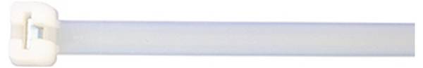 Intercable 183192, ICC61262 200x3,5mm natur Stahlzunge, sťahovacie pásky, 2.5 mm, 200 mm, bezfarebná, s oceľovou tužinkou (špičkou), 1 ks