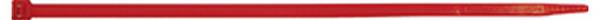 Intercable 183217, ICC61602, sťahovacie pásky, 2.5 mm, 100 mm, červená, s plastovými kliešťami, 1 ks