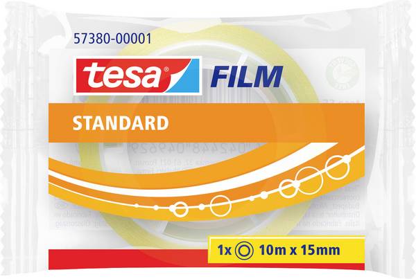 tesa  57380-00001-01 lepiaca páska tesafilm® priehľadná (d x š) 10 m x 15 mm 1 ks