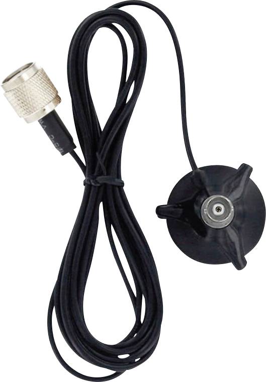 Supporti magnetici Albrecht Mini Magnetfuß mit TNC Anschluß (am Fuß und Kabel) 6678