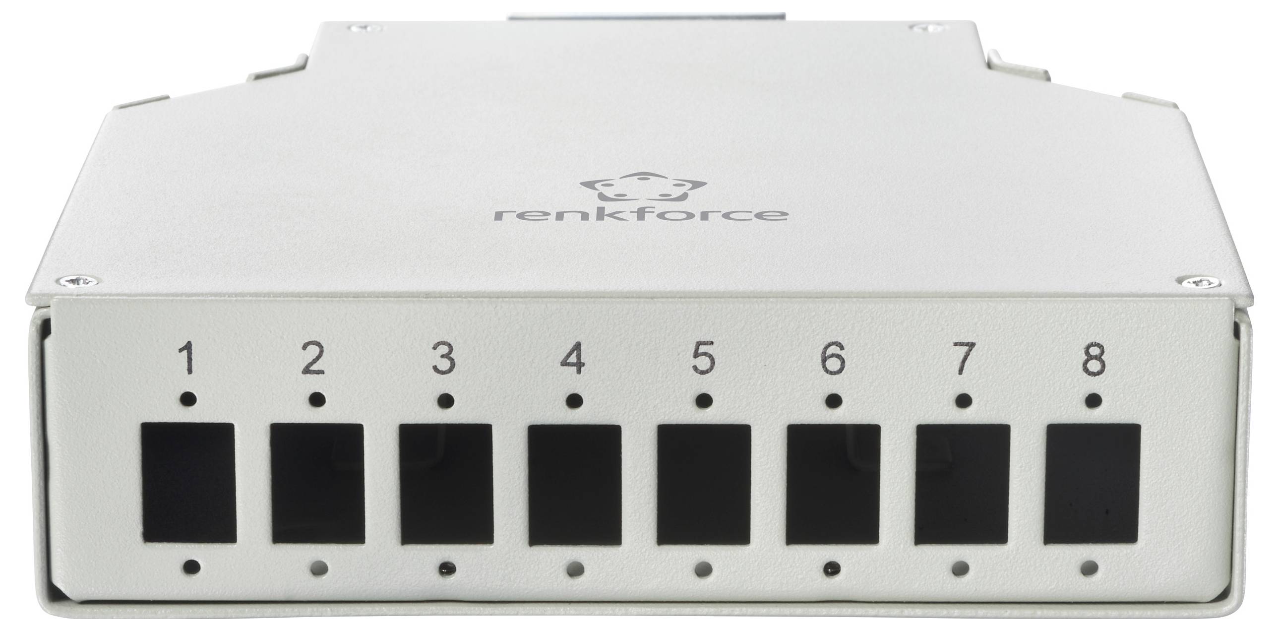 Renkforce RF-7187896 adaptér na DIN lištu 8 portů neopatrené špecifikáciou-2