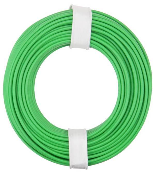 Donau Elektronik 175-014 opletenie / lanko LiY 1 x 0.75 mm² zelená 1 ks