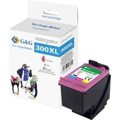 Atramentová kazeta 300XL v farbe, na obale a samotnej kazete s grafickým motívom tučniaka.