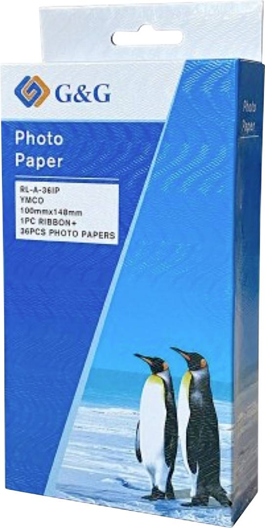 G&G RL-CA-36IP Fotopapier 10 x 15 cm 36 stuk(s)