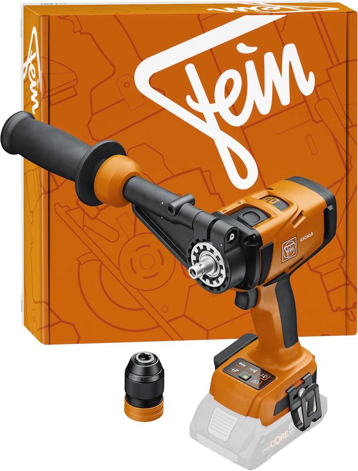 Fein ASCM 18-4 QM AS 99100001551 Borrskruvdragare batteri 18 V Li-Ion borstfri, exkl. batteri/laddare, Utan laddare, inkl. Tillbehör