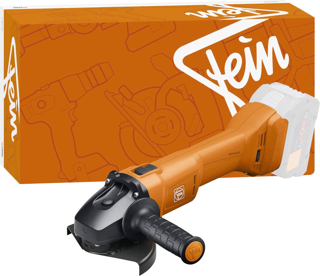 Fein CCG 18-125-12 AS 99100001547 Vinkelslip batteridriven 125 mm inkl. Tillbehör, exkl. batteri/laddare, Utan laddare 18 V