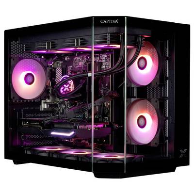 Captiva herný počítač Highend Gaming () AMD Ryzen 7 5700X 12 GB RAM 1 TB SSD Nvidia NVIDIA GeForce RTX 5070 12 GB GDDR7 -0