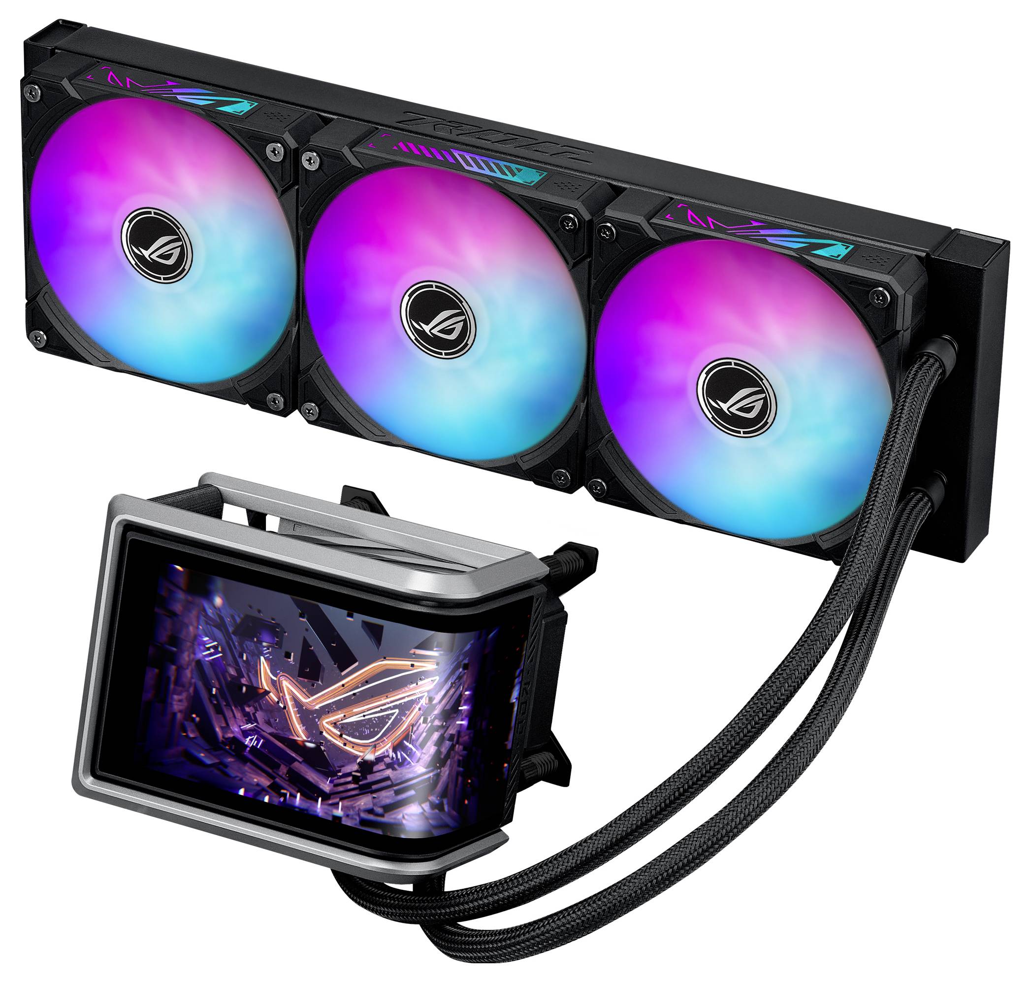 Asus Asus WAK ROG RYUO IV 360 ARGB vodný chladič čipov-6