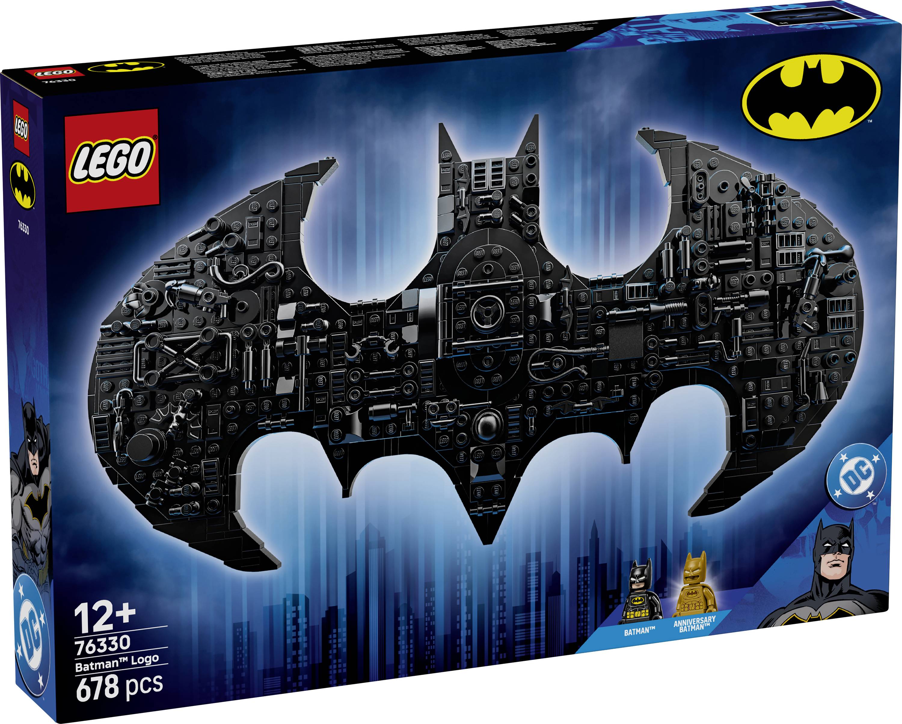 Lego Super Heroes Logoen til Batman 76330 3