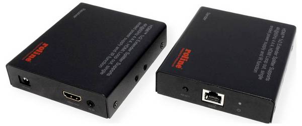 Roline 14.01.3643 1 na 2 HDMI Extender Set  3840 x 2160 Pixel čierna