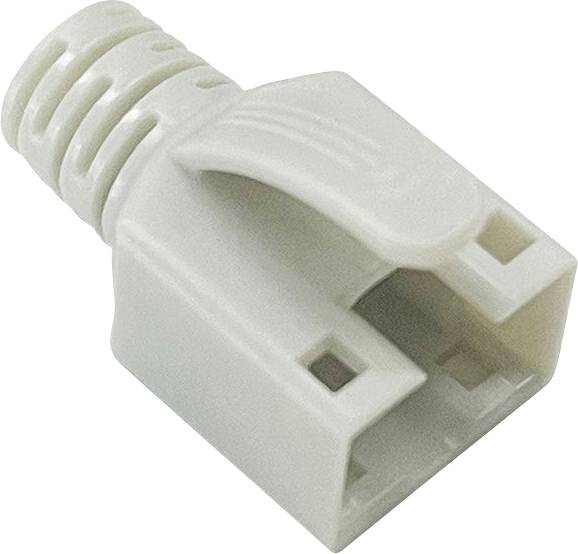 Roline Knickschutzt&uuml;lle f&uuml;r RJ-45-Stecke  21.17.3096 multipolaire verbindingsbehuizing capuchon 21.17.3096 Knikbeschermingsmof Grijs 10 stuk(s)