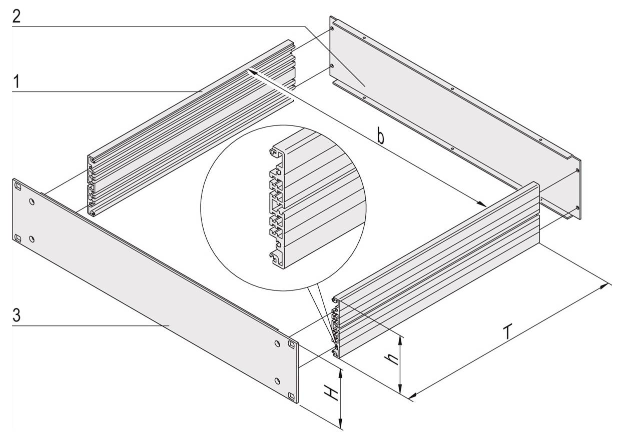 NVent SCHROFF 30860487 Rear panel 1 stuk(s)