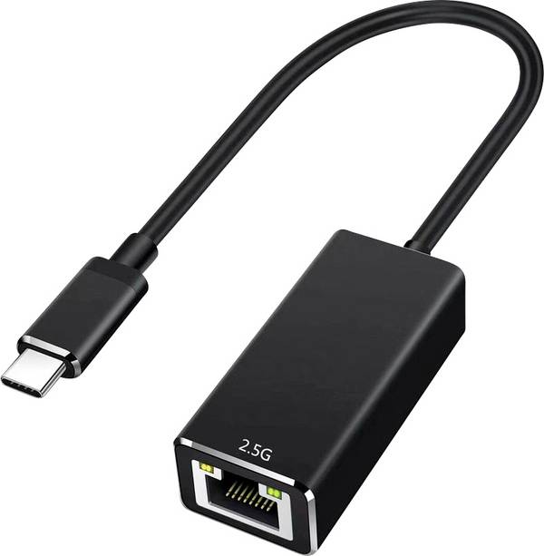 Value USB 2.0 adaptér [1x USB-C® zástrčka - 1x RJ45 zásuvka] VALUE USB 3.2 Gen 1, Typ C zu 2.5-Gigabi duplex
