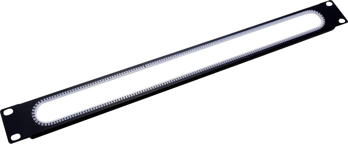 Value 26.99.0333 19 inch Kabelgeleiding voor patchkast 1 HE Zwart