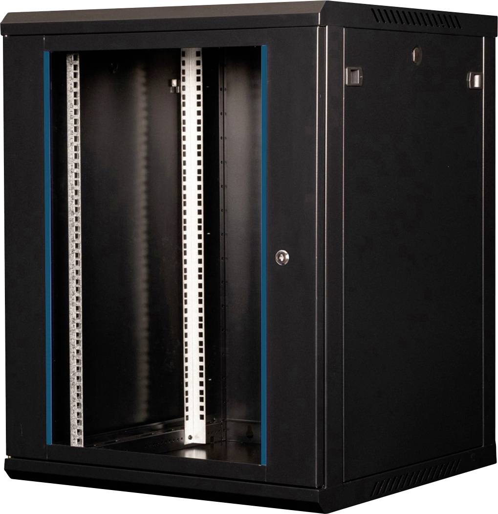 Value 26.99.0831 19 inch 19inch-wandkast 15 HE Zwart